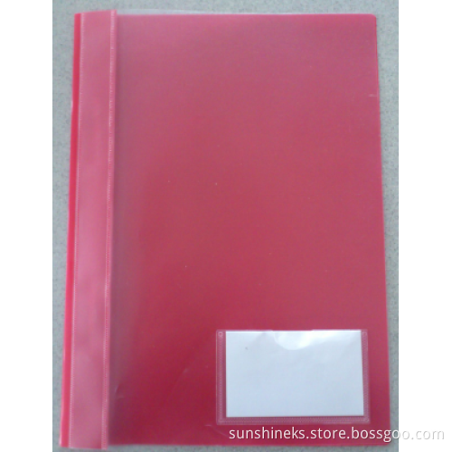 plastic PP binding clip report file
